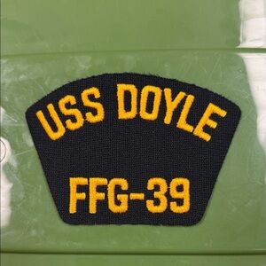 USS Doyle FFG-39 embroidered naval Patch